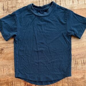 Little Bipsy Navy Blue Short-Sleeve Crewneck Tee